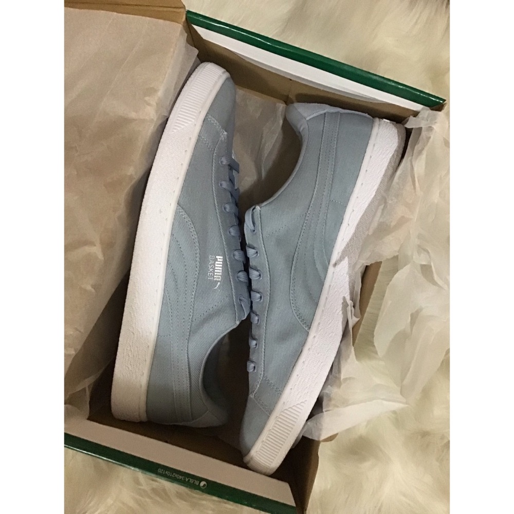 Blue fog classic basket pumas